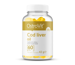 OstroVit Cod Liver Oil 60 softgels