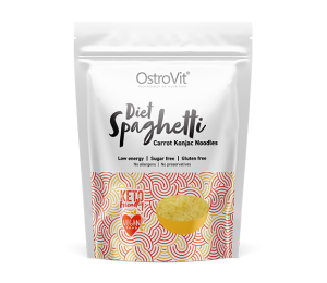 OstroVit Diet Spaghetti Carrot Konjac Noodles 400g (Parim enne: 05.2025)