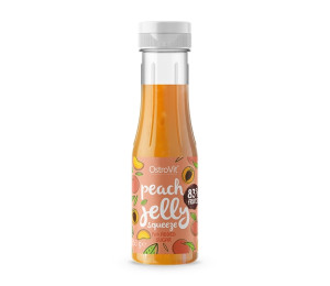 OstroVit Jelly Squeeze 350g - Peach (Parim enne: 12.2023)