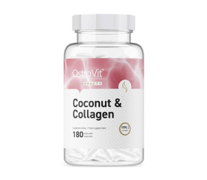 OstroVit Marine Collagen + Coconut MCT Oil 180caps