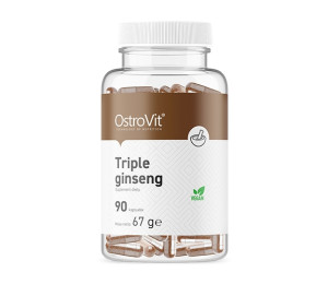 OstroVit Triple Ginseng VEGE 90vcaps