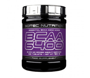 Scitec BCAA 6400, 125tabs