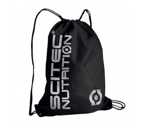 Scitec Gym Sack Black Silver Print