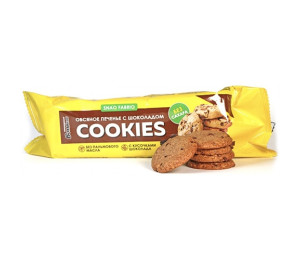 Snaq Fabriq Oatmeal Cookies with Chocolate 180g (Parim enne: 01.02.2025)