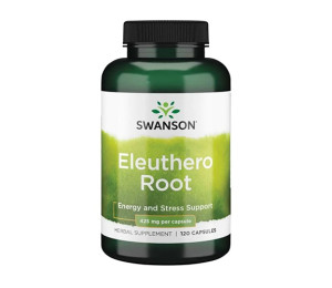 Swanson Eleuthero Root 425mg 120caps