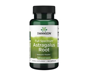 Swanson Full Spectrum Astragalus Root 470mg 100caps