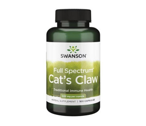 Swanson Full Spectrum Cat's Claw 100caps