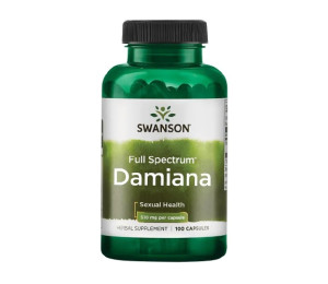 Swanson Full Spectrum Damiana 510mg 100caps