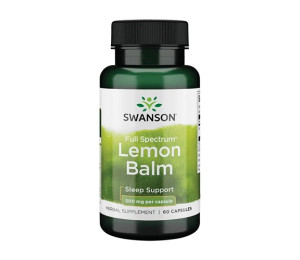 Swanson Full Spectrum Lemon Balm 500mg 60caps