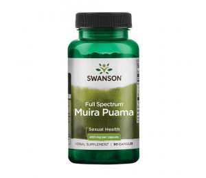 Swanson Full Spectrum Muira Puama Root 400mg 90caps