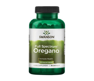 Swanson Full Spectrum Oregano 450mg 90caps (Parim enne: 03.2024)