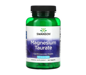 Swanson Magnesium Taurate 120tabs