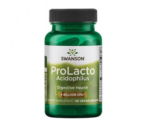 Swanson ProLacto Acidophilus 4 billion CFU 60vcaps