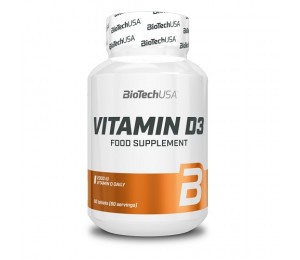 Biotech USA Vitamin D3 2000IU 60tabs