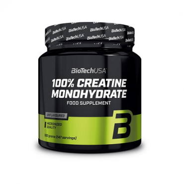BioTech USA 100% CREATINE MONOHYDRATE, 500g