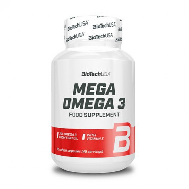 BioTech USA Mega Omega 3 90 softgels