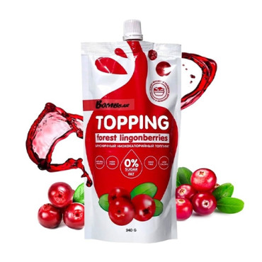 Bombbar Topping Forest Lingonberries 240g (Parim enne: 05.02.2025)