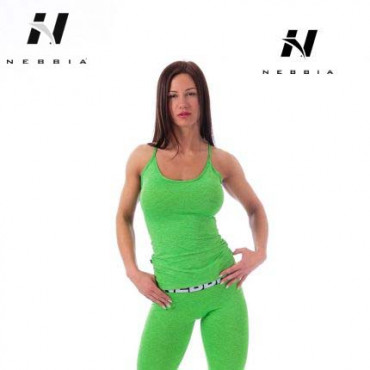 Nebbia Tight Singlet 224 Green