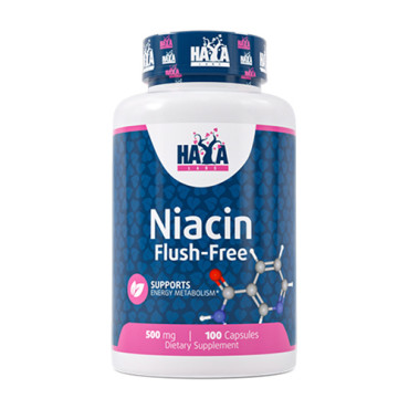 Haya Labs Niacin Flush-Free 500mg 100caps