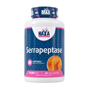 Haya Labs Serrapeptase 60000 SPU 60vcaps