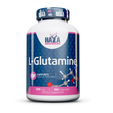 Haya Labs L-Glutamine 500mg 100caps
