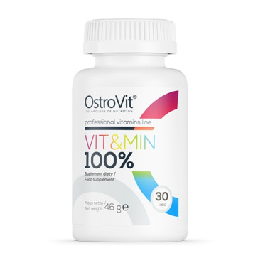 OstroVit 100% Vit&Min 30tabs