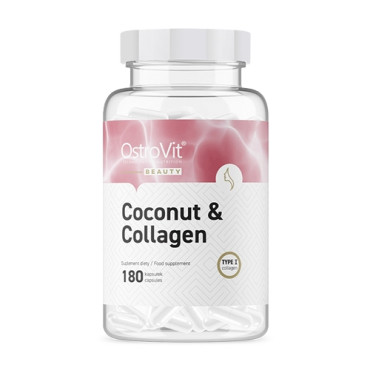 OstroVit Marine Collagen + Coconut MCT Oil 180caps (Parim enne: 02.2025)