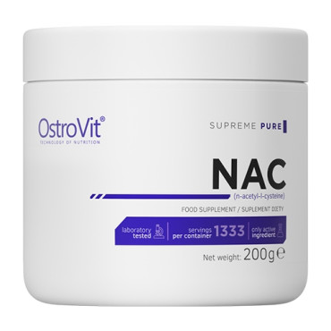 OstroVit Supreme Pure N-Acetyl L-Cysteine (NAC) 200g