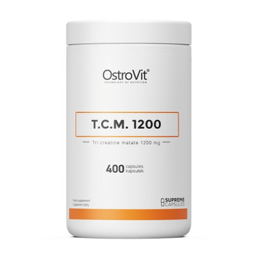 OstroVit T.C.M. 3600 (Tri-Creatine Malate) 400caps (Parim enne: 08.2025)
