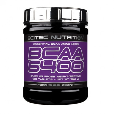 Scitec BCAA 6400, 125tabs