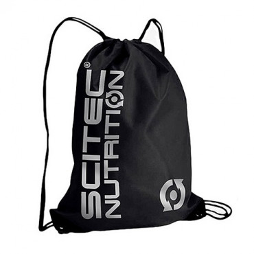 Scitec Gym Sack Black Silver Print