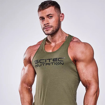 Scitec JUDE Men Tank Top Green