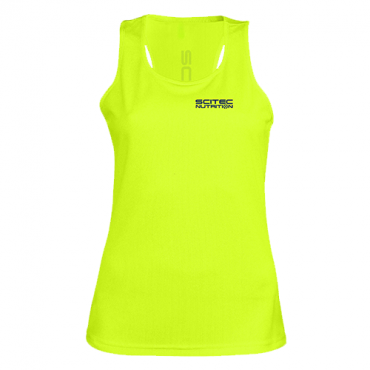 Scitec TECHNICAL TANK TOP YELLOW