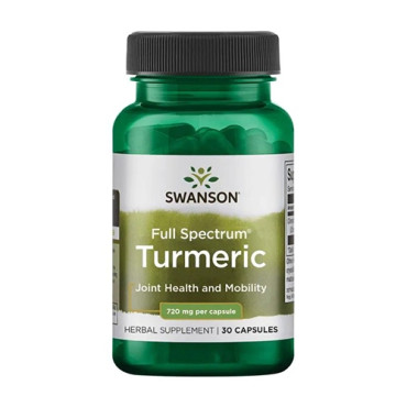 Swanson Full Spectrum Turmeric 720mg 30caps