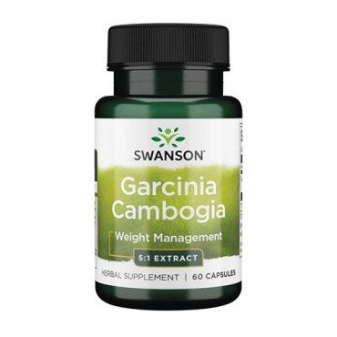 Swanson Garcinia Cambogia 5:1 Extract 80mg 60caps
