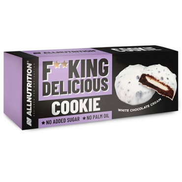 AllNutrition F**king Delicious Cookie 128g White Chocolate Cream