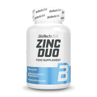BioTech USA Zinc Duo 60tabs
