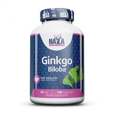 Haya Labs Ginkgo Biloba 60mg 120caps