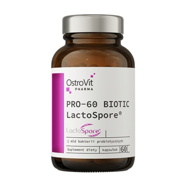 OstroVit Pharma PRO-60 BIOTIC LactoSpore 60caps