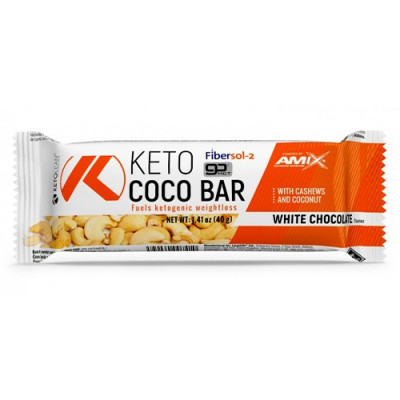 AMIX KetoLean Keto Coco Bar 40g