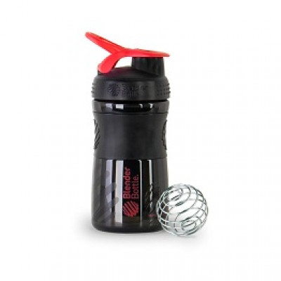 BlenderBottle SportMixer, 20oz/591ml - Black edition