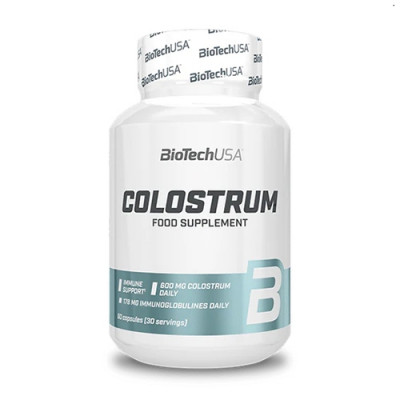 BioTech USA Colostrum 60caps (Parim enne: 03.2025)