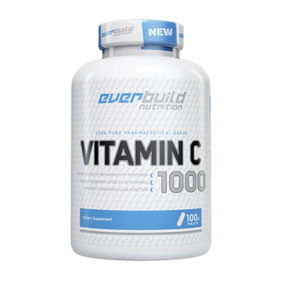 Everbuild Vitamin C 1000mg with Rose Hips 100tabs