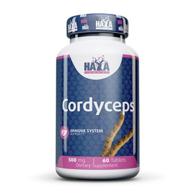 Haya Labs Cordyceps 500mg 60tabs (Parim enne: 05.2025)