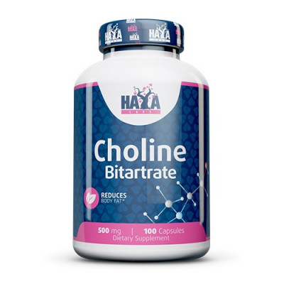 Haya Labs Choline Bitartrate 500mg 100caps