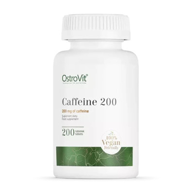 OstroVit Caffeine 200mg 200vtabs