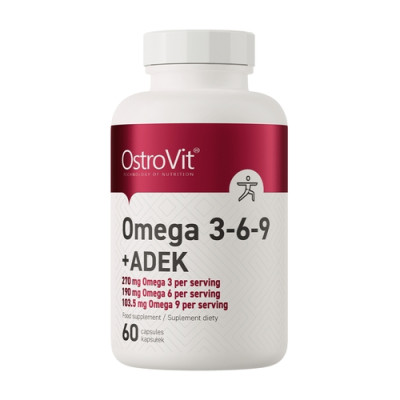 OstroVit Omega 3-6-9 + ADEK 60 softgels
