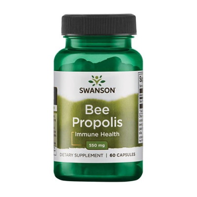 Swanson Bee Propolis 550mg 60caps