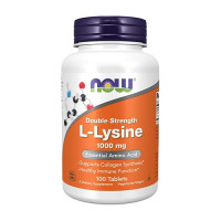 Now Foods L-Lysine 1000mg 100vtabs