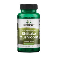 Swanson Full Spectrum Shiitake Mushroom 500mg 60caps